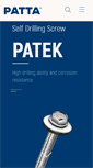 Mobile Screenshot of patta.com